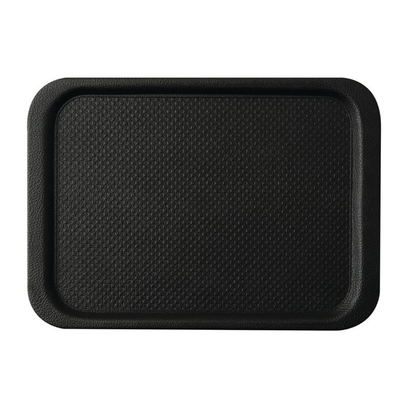 Bandeja camarero Roltex Blackline 490x340mm antideslizante negra da774