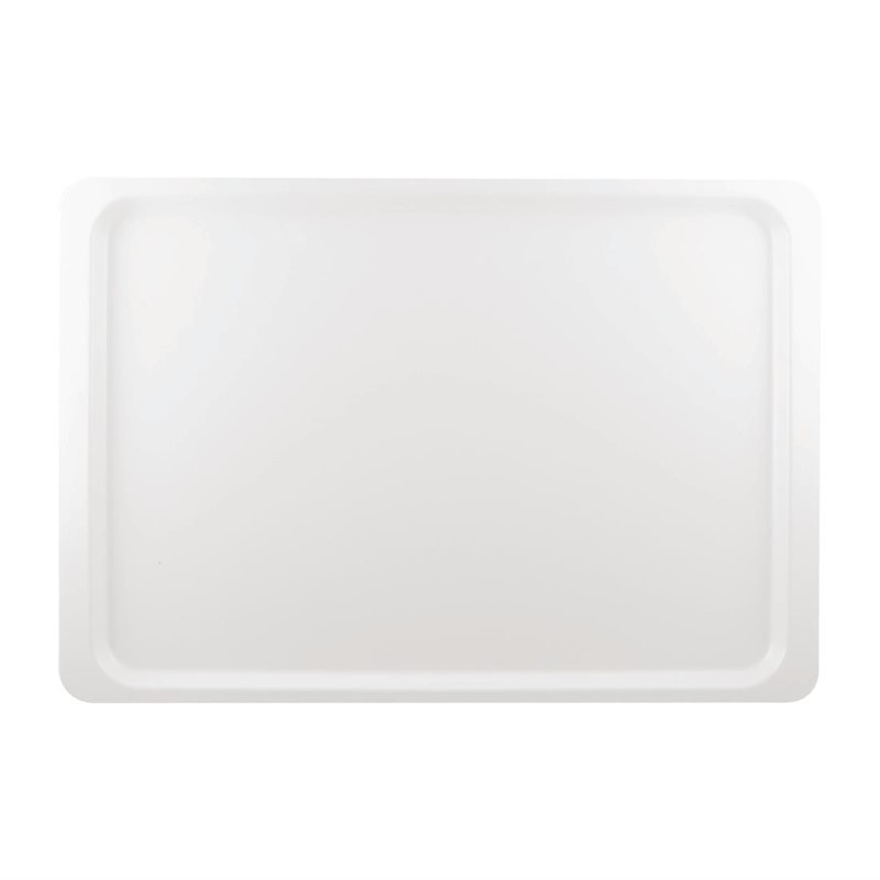 Bandeja servicio Roltex poliester 530x370mm blanco dr857