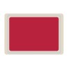Bandeja servicio Roltex melamina 530x370mm roja ds081