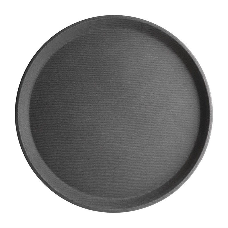 Bandeja redonda antideslizante 356mm Kristallon j846