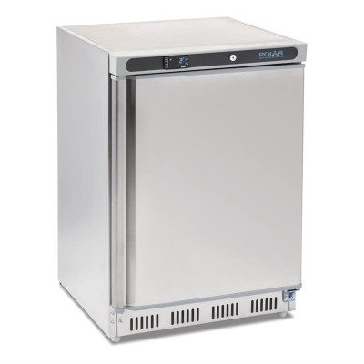 Refrigerador bajo mostrador acero inoxidable Polar cd080