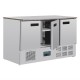 Mostrador frigorifico Polar mesa marmol 3 puertas 368Ltr cl109