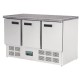 Mostrador frigorifico Polar mesa marmol 3 puertas 368Ltr cl109
