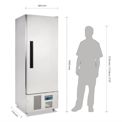 Refrigerador Slimline 1 puerta 440L Polar g590