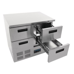 Refrigerador mostrador compacto 4 puertas 240L Polar u638