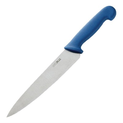 Cuchillo de cocina azul 21.5cm Hygiplas c851