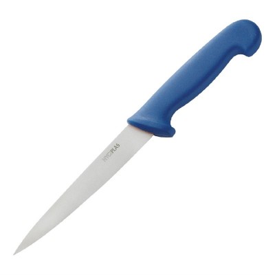 Cuchillo de filetear azul 15cm Hygiplas c853