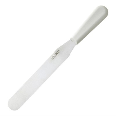 Cuchillo de espatula hoja recta blanco 20.5cm Hygiplas c870