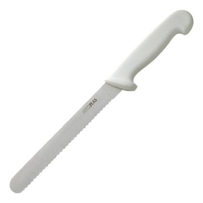 Cuchillo de pan blanco 20.5cm Hygiplas c882