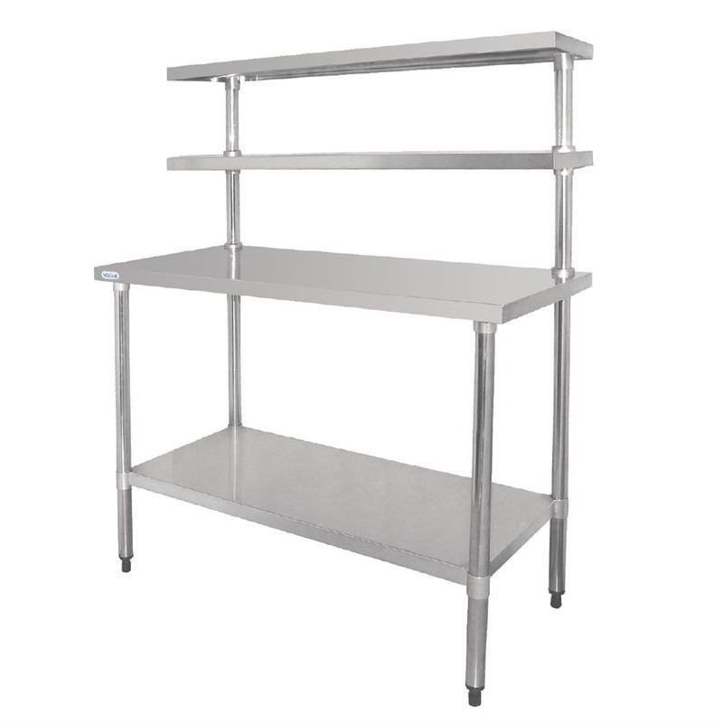 Mesas de acero inox 1200x 600mm Vogue cc359