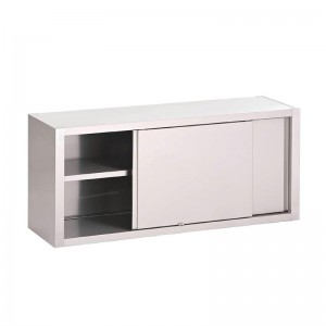 Armario alto puertas deslizantes Gastro-M acero inoxidable 1200x400x600mm gn169