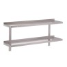 Estante de pared Gastro-M acero inoxidable 1200x400mm sin soportes gn184