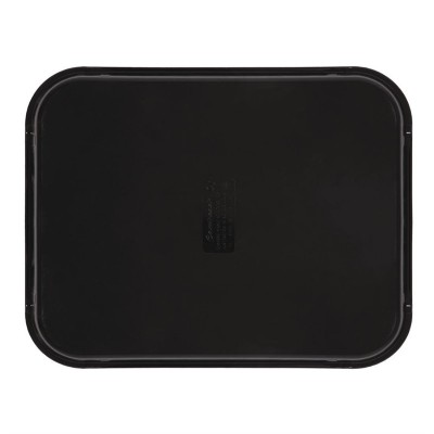 Bandeja servicio rectangular negra Cambro- 460x355mm ct277