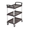 Carrito portatil Cambro negro ct349