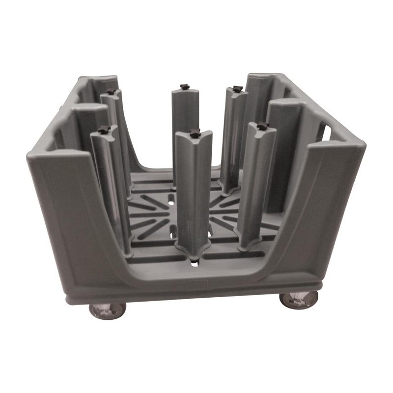 Carrito regulable para platos Cambro azul ct438