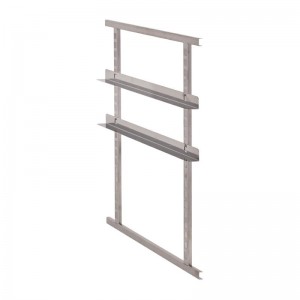 Soporte Cambro acero inoxidable 4 guias 2 marcos para DW585 cw808