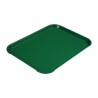Bandeja rectangular de comida rapida verde Cambro de 300x410mm de313