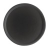 Bandeja Cambro Camtread redonda negra-280mm dm780