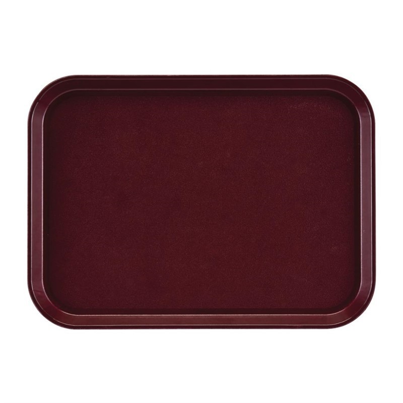 Bandeja servicio Cambro Cam burdeos de 350x270mm ds518