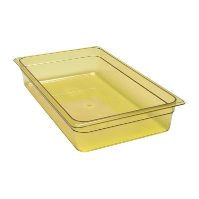 Cubeta para alimentos calientes Cambro de policarbonato GN-1/1 100mm dw479