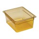 Cubeta para alimentos calientes Cambro de policarbonato GN-1/2 150mm dw483