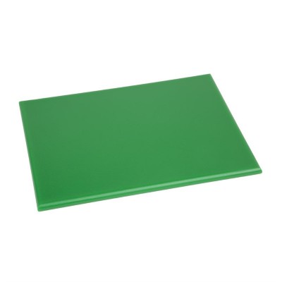 Tabla de cortar Hygiplas pequeña de alta densidad verde- 229x305x12mm hc865