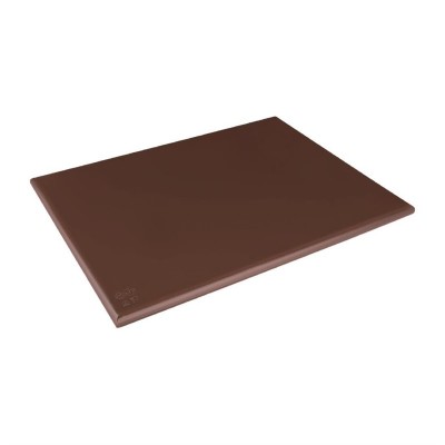 Tabla de cortar Hygiplas de baja densidad marron - 600x450x20mm hc874