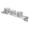 Estante tubular acero inoxidable Vogue cd551