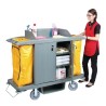 Carrito de limpieza con puertas Bolero dl012