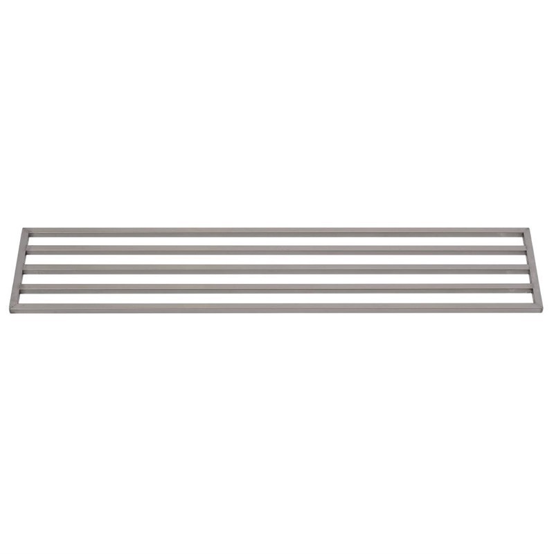 Estanteria de pared Gastro M acero inoxidable 1200(An)x400(F)x20(Gr)mm ds447