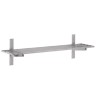 Estanteria de pared Gastro M acero inoxidable 1600(An)x400(F)x20(Gr)mm ds450