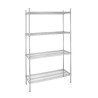 Estanteria modular cuatro niveles 915 x 457mm Vogue l927