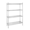 Estanteria modular 4 niveles 1220 x 460mm Vogue l928