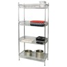 Cesta cromada Vogue. 2 ud. y495