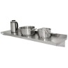 Estanteria de cocina de acero inox 900mm Vogue y750