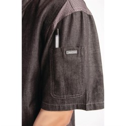 Casaca Chefworks Urban Delancey S/S vaquera Talla S bb270-s