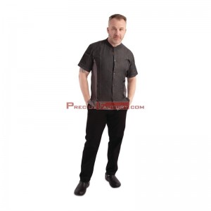 Casaca Chefworks Tribeca S/S vaquera negra Talla XL bb279-xl