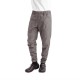 Pantalon para chef Cherfworks Urban 257 negro/blanco de raya fina Talla L bb300-l