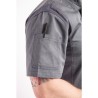 Casaca Chefworks Springfield ligera S/S con cremallera color azul tinta Talla XL bb267-xl