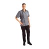 Casaca Chefworks Springfield Urban ligera S/S con cremallera color azul tinta Talla XS bb267-xs