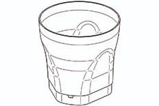 Vaso con adaptador dispensador cerveza Triton Classic