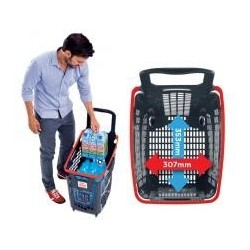 Cesta SHOP & ROLL 65 litros. 12 ud