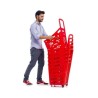 Cesta SHOP & ROLL 65 litros. 12 ud