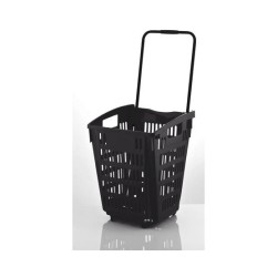 20 ud. Cesta SHOP & ROLL Reciclada negra