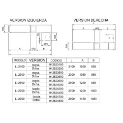 MUEBLE CAJA MODULAR CON CINTA LT 