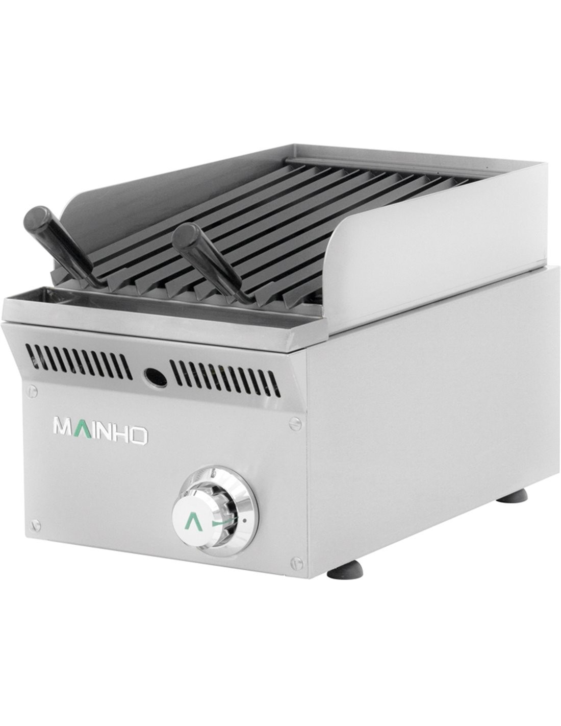 Barbacoa gas acero negro. MAINHO ECOLINE  1, 2 y 3 quemadores. 