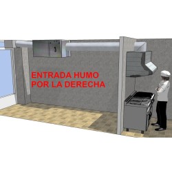 KIT CAMPANA EXTRACTORA SIN SALIDA EXTERIOR