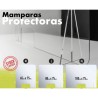 Mampara protectora metacrilato. 