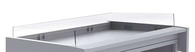 Acristalamiento para vitrina pescado DOCRILUC 