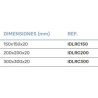 Rosetas modulares de chapa perforada Para sumideros y canales cocina